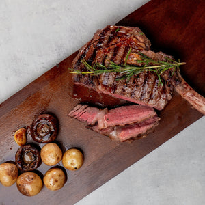 Bone-In Ribeye Steak - Cooked Bone In Ribeye - Domestic Seafood