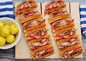 Lobster Roll Kit From Maine - Prepared - Domestic Seafood