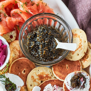 Sevruga Caviar - Caviar Plate - Domestic Seafood