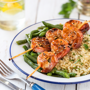 Honey Garlic Butter Shrimp