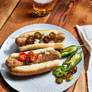 Jalapeno Cheddar Sausage - Jalapeno Cheddar Sausage Hot Dog - Domestic Seafood