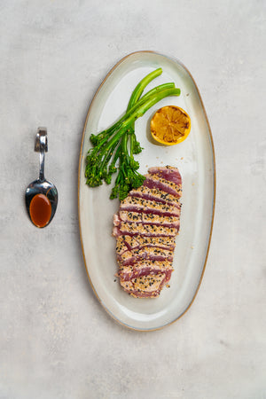Yellowfin Tuna Steak - Cooked Fillet - Domestic Seafood