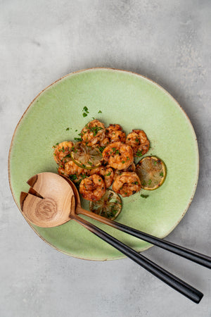 Premium White Shrimp - Cooked Shrimp Dish - Domestic Seafood