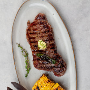 New York Strip Steak - Cooked Steak - Domestic Seafood