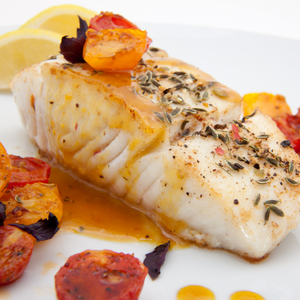 Cooked Halibut Fillet - Halibut For Sale - Domestic Seafood