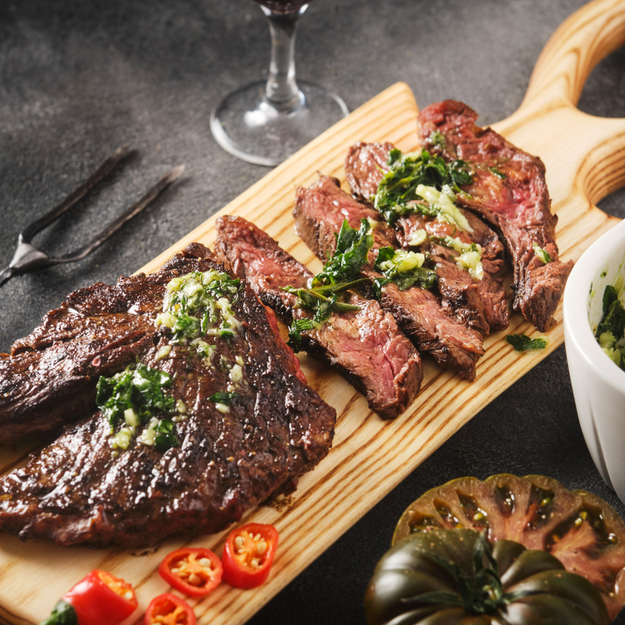 Buy Hanger Steak Online // 8 oz Steaks // Domestic Seafood™