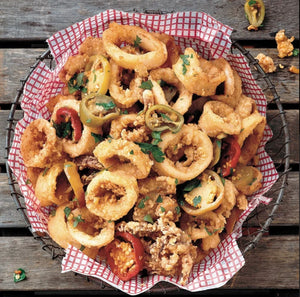 Calamari Squid from Rhode Island - Fried Squid Tubes - Domestic Seafood